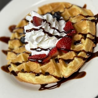 3 Pancakes or 1 Belgium Waffle